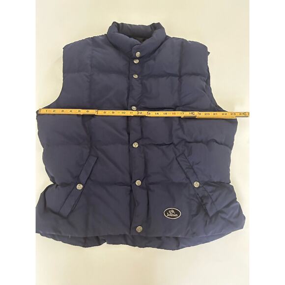 Joutsen Downwear Unisex Saana Puffer Vest Finland Navy Blue M/L - Picture 3 of 6